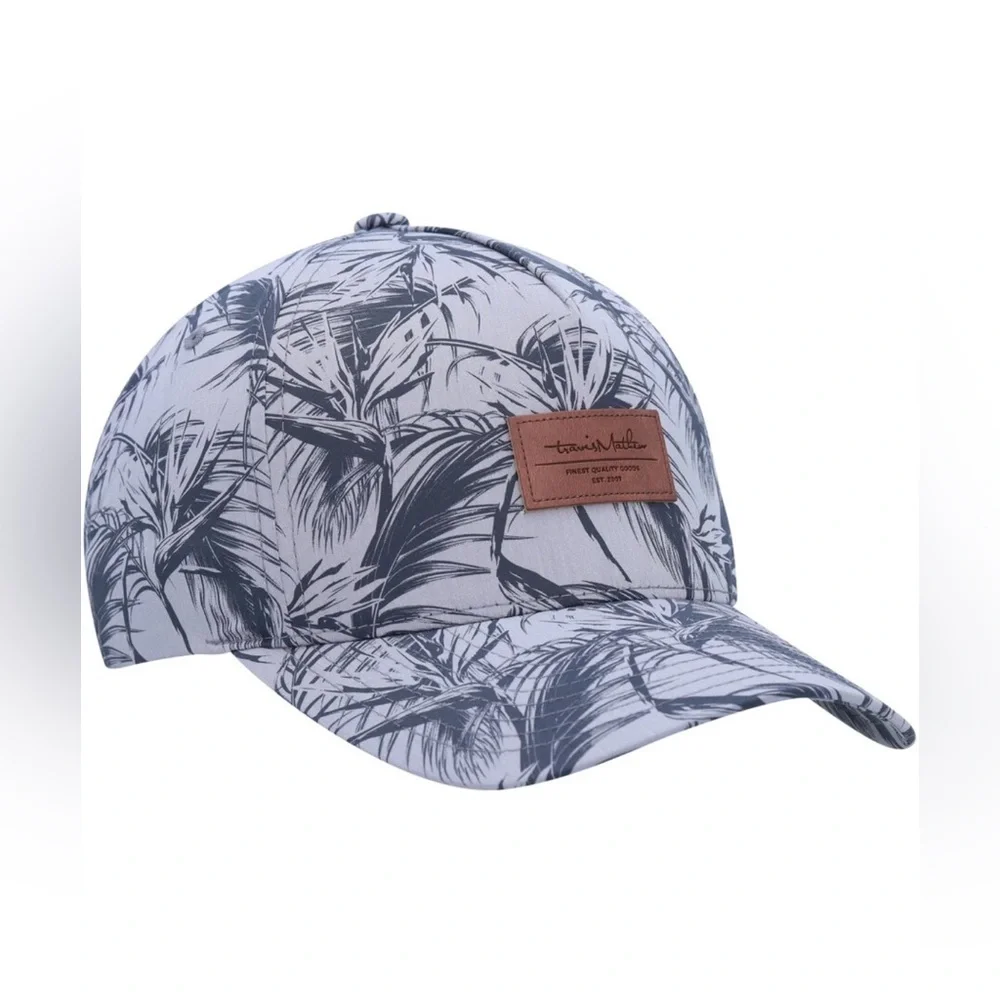 TravisMathew Spicy Marg Adjustable Hat 110 FlexFit Gray/Blue Size:One Size (R96) - Picture 8 of 10